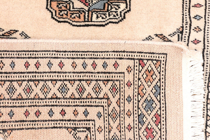 Tan Bokhara 2' 1 x 6' 5 - No. 46504 - ALRUG Rug Store