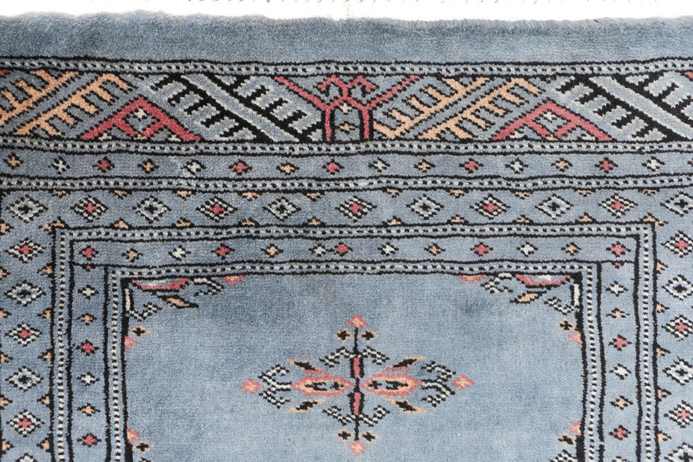 Light Slate Grey Butterfly 2' 2 x 5' 10 - No. 46508 - ALRUG Rug Store