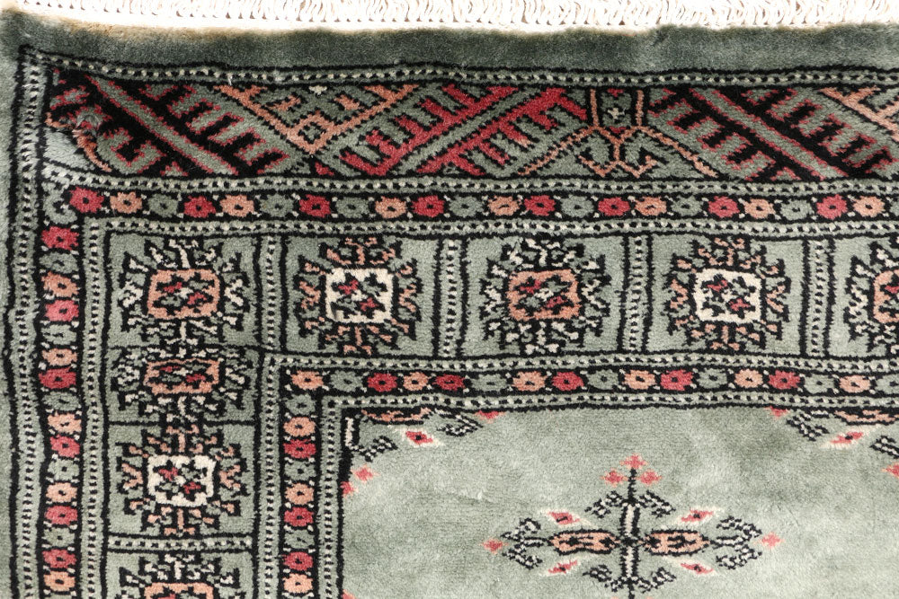 Dark Slate Grey Butterfly 2' 1 x 6' 4 - No. 46509 - ALRUG Rug Store