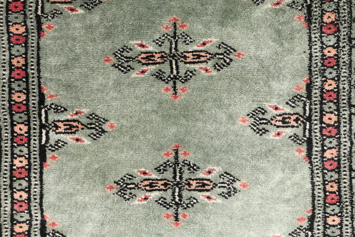 Dark Slate Grey Butterfly 2' 1 x 6' 4 - No. 46509 - ALRUG Rug Store