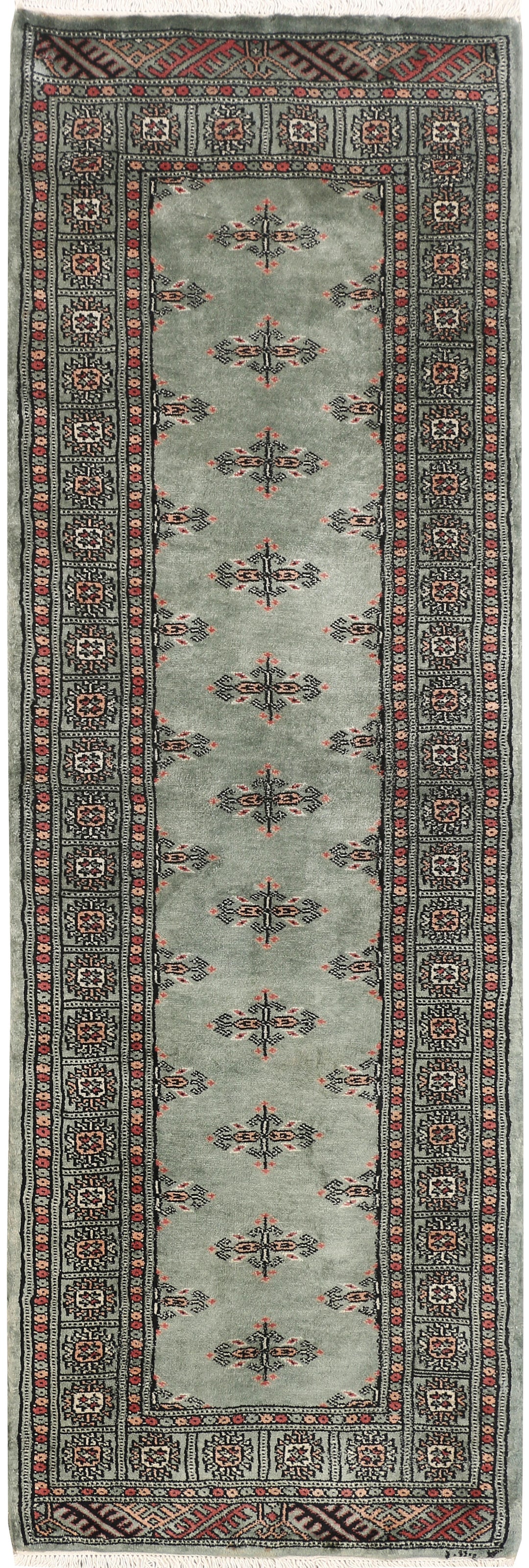 Dark Slate Grey Butterfly 2' 1 x 6' 4 - No. 46509 - ALRUG Rug Store