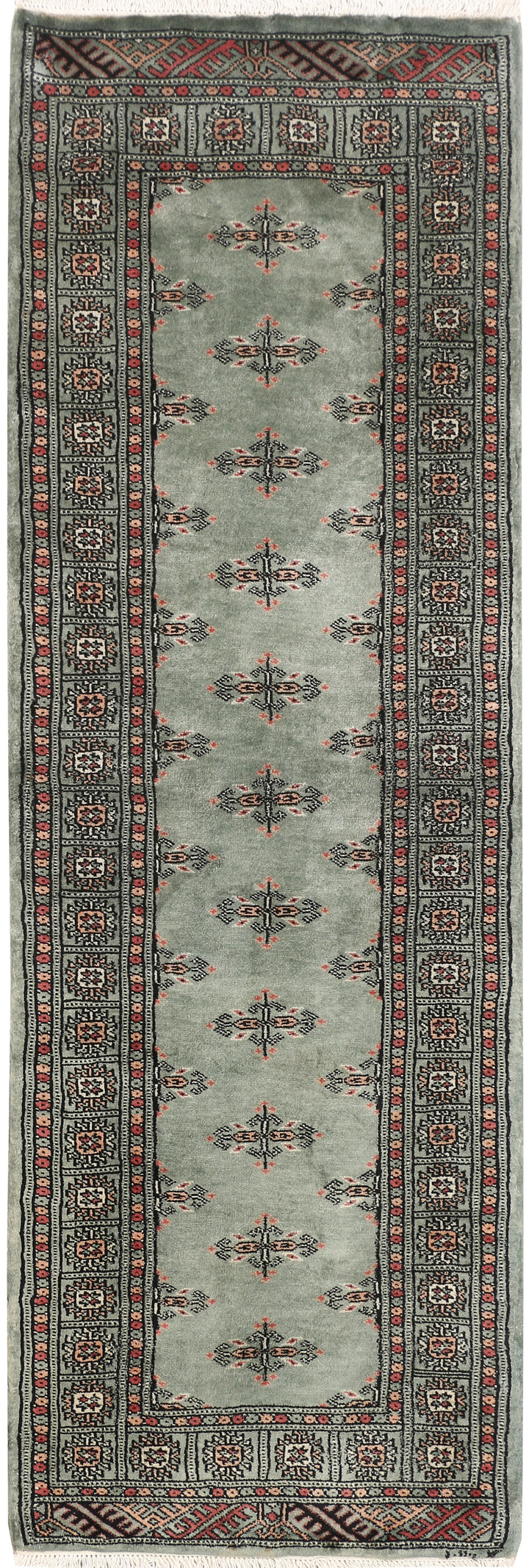 Dark Slate Grey Butterfly 2' 1 x 6' 4 - No. 46509 - ALRUG Rug Store