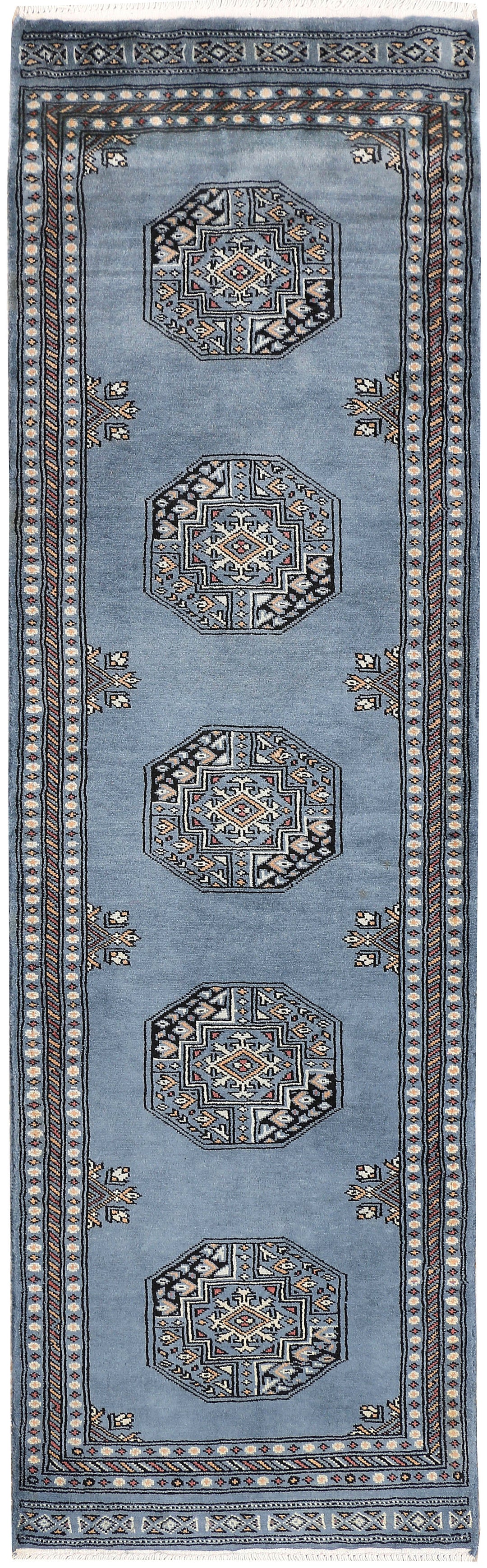 Light Slate Grey Fil Pa 2' x 6' 9 - No. 46512 - ALRUG Rug Store