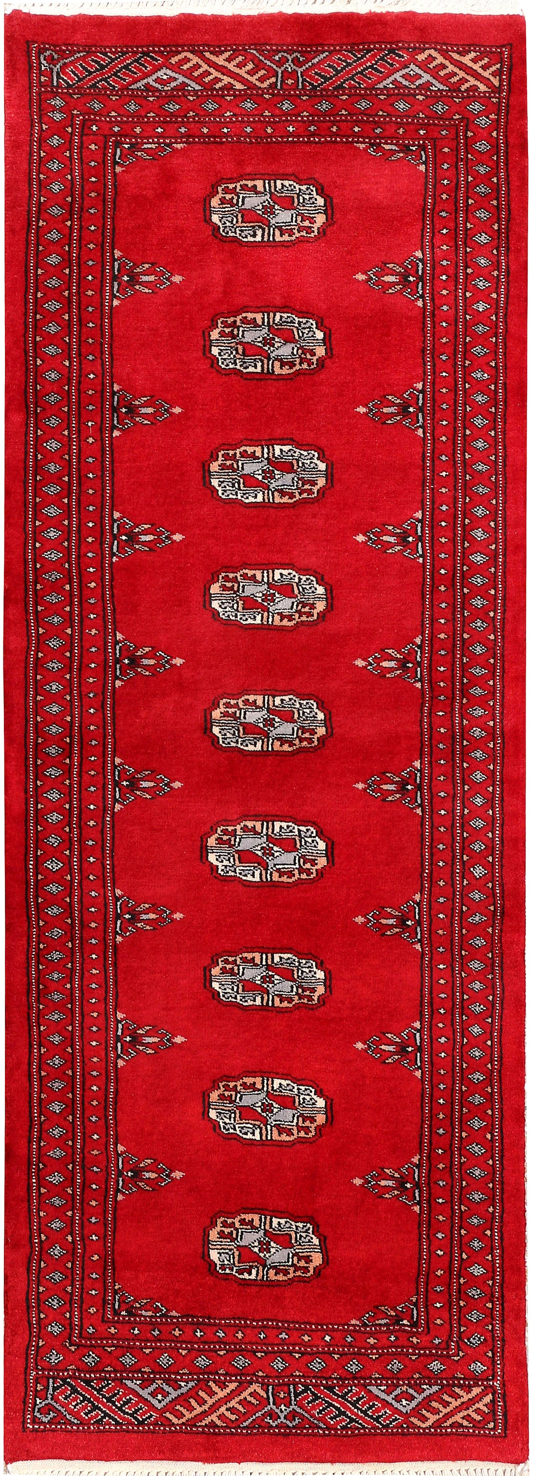 Red Bokhara 2' x 5' 8 - No. 46513 - ALRUG Rug Store