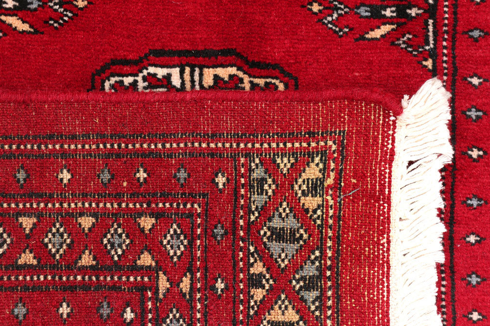 Dark Red Bokhara 2' 1 x 6' 3 - No. 46515 - ALRUG Rug Store