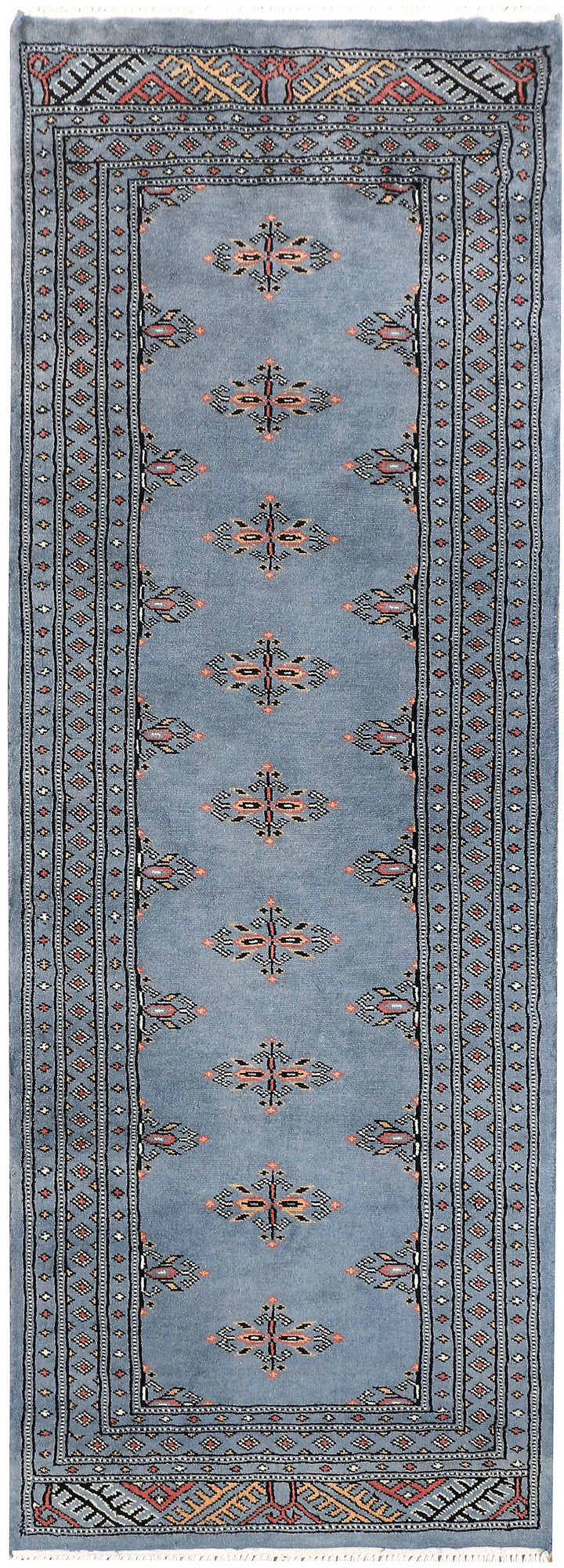 Light Slate Grey Butterfly 2' x 5' 8 - No. 46516 - ALRUG Rug Store