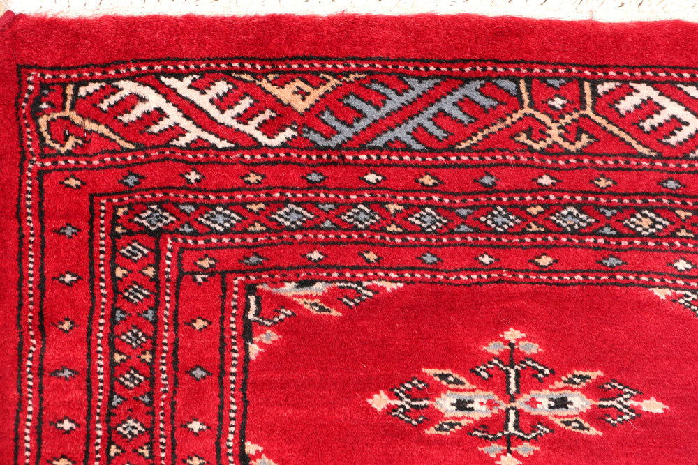 Dark Red Butterfly 2' x 6' 1 - No. 46519 - ALRUG Rug Store