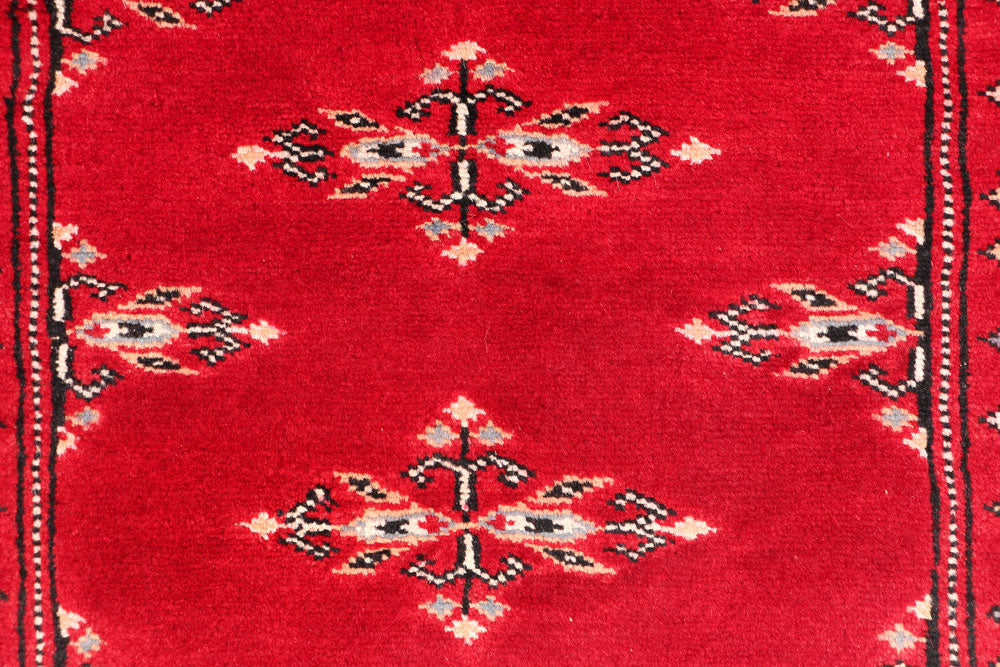 Dark Red Butterfly 2' x 6' 1 - No. 46519 - ALRUG Rug Store