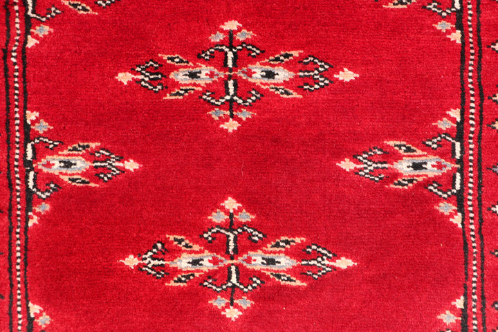 Dark Red Butterfly 2' x 6' 1 - No. 46519 - ALRUG Rug Store