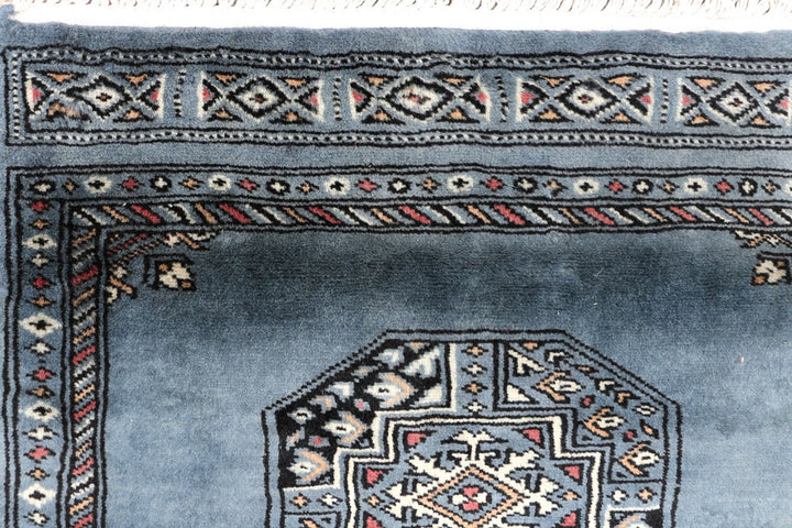 Light Slate Grey Fil Pa 2' x 6' 9 - No. 46520 - ALRUG Rug Store