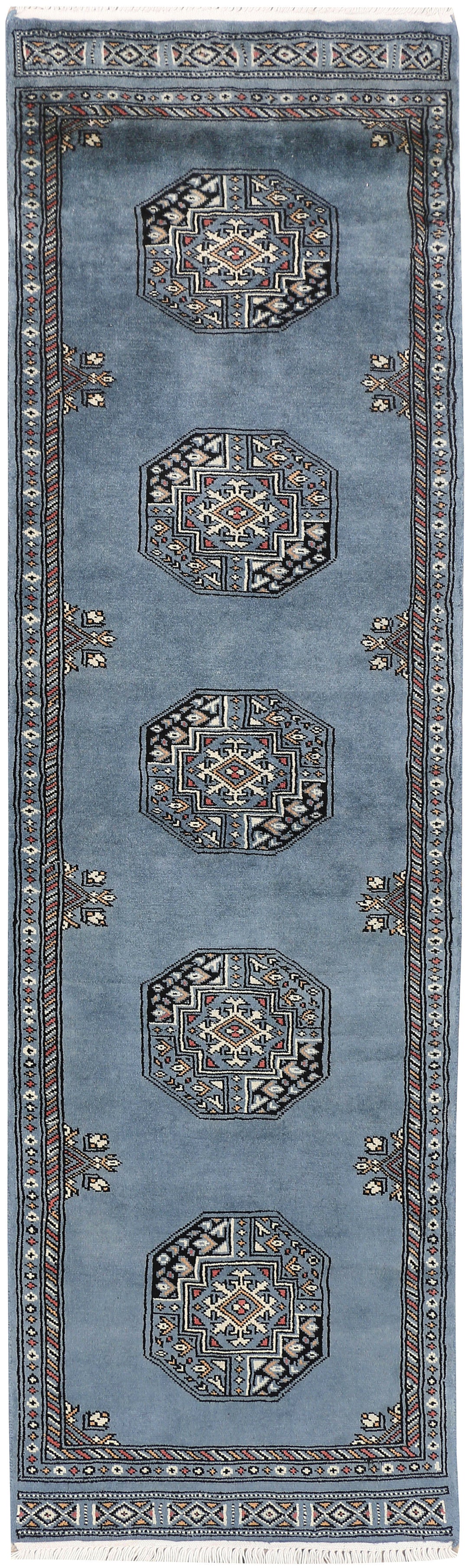 Light Slate Grey Fil Pa 2' x 6' 9 - No. 46520 - ALRUG Rug Store
