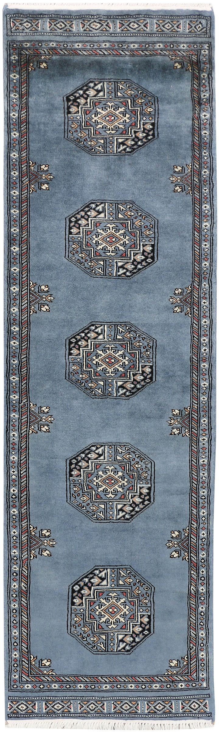 Light Slate Grey Fil Pa 2' x 6' 9 - No. 46520 - ALRUG Rug Store