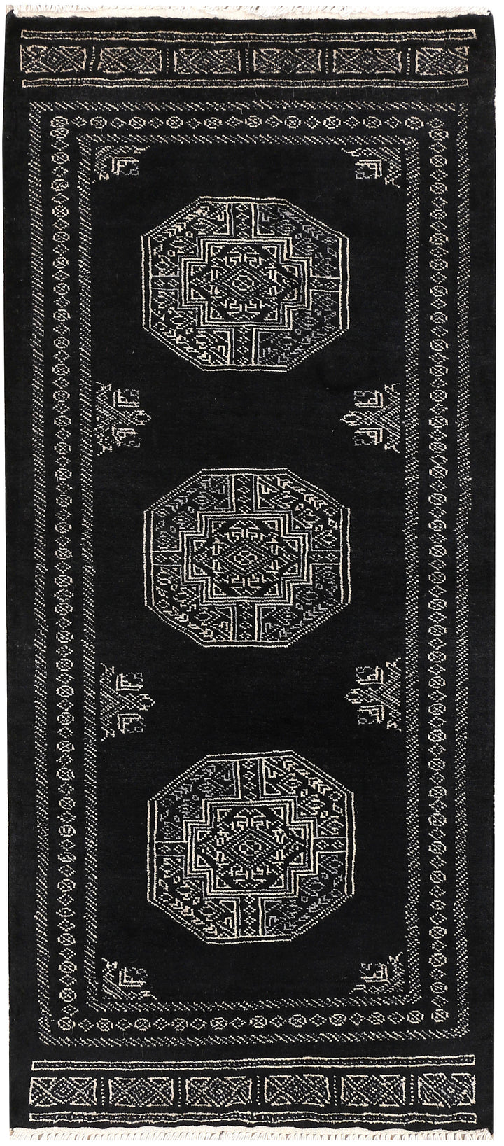 Black Fil Pa 2' 1 x 4' 10 - No. 46522 - ALRUG Rug Store
