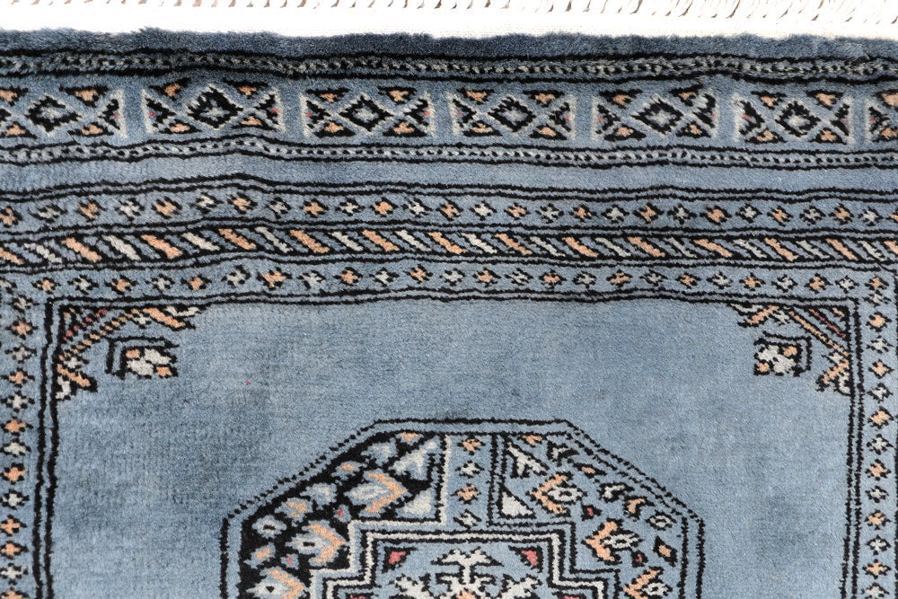 Light Slate Grey Fil Pa 2' x 6' 1 - No. 46523 - ALRUG Rug Store