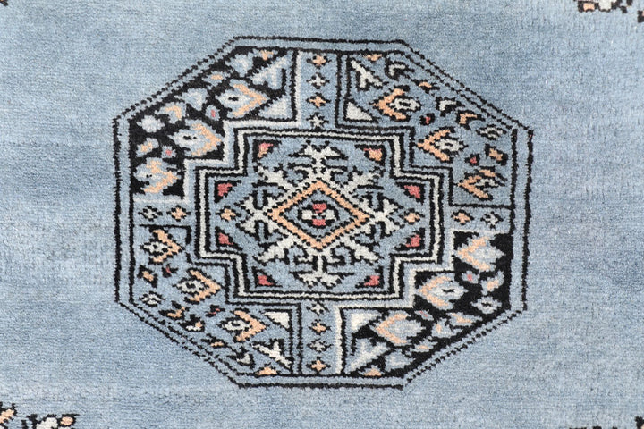 Light Slate Grey Fil Pa 2' x 6' 1 - No. 46523 - ALRUG Rug Store