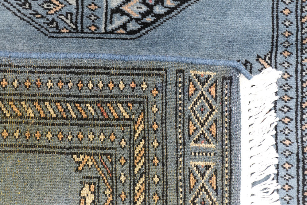 Light Slate Grey Fil Pa 2' x 6' 1 - No. 46523 - ALRUG Rug Store