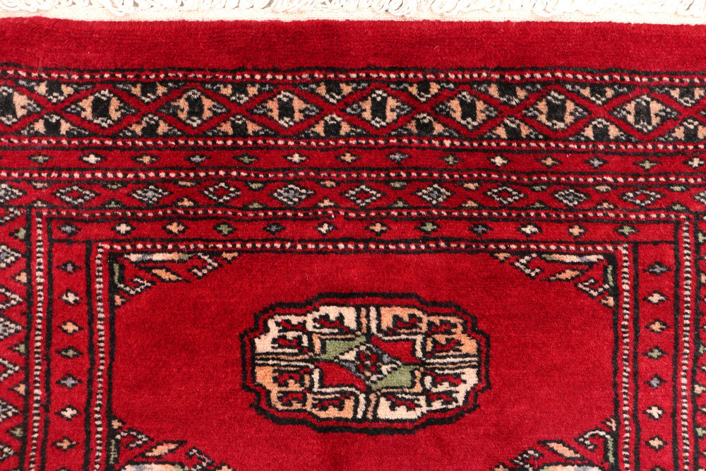 Red Bokhara 2' 1 x 5' 8 - No. 46524 - ALRUG Rug Store