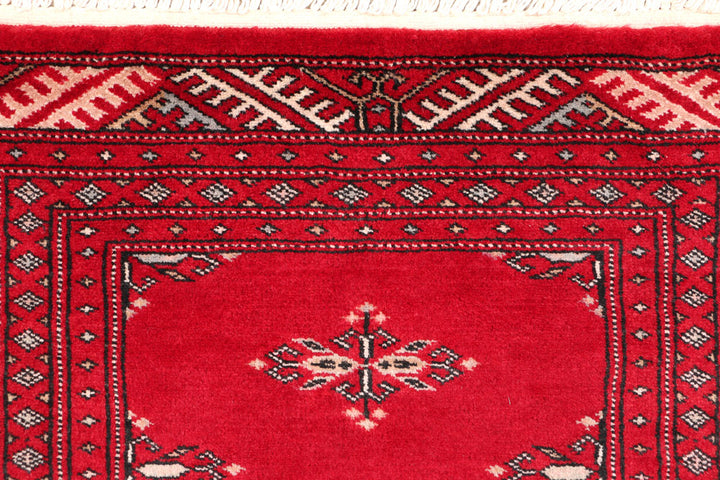 Dark Red Butterfly 2' 1 x 6' 1 - No. 46526 - ALRUG Rug Store