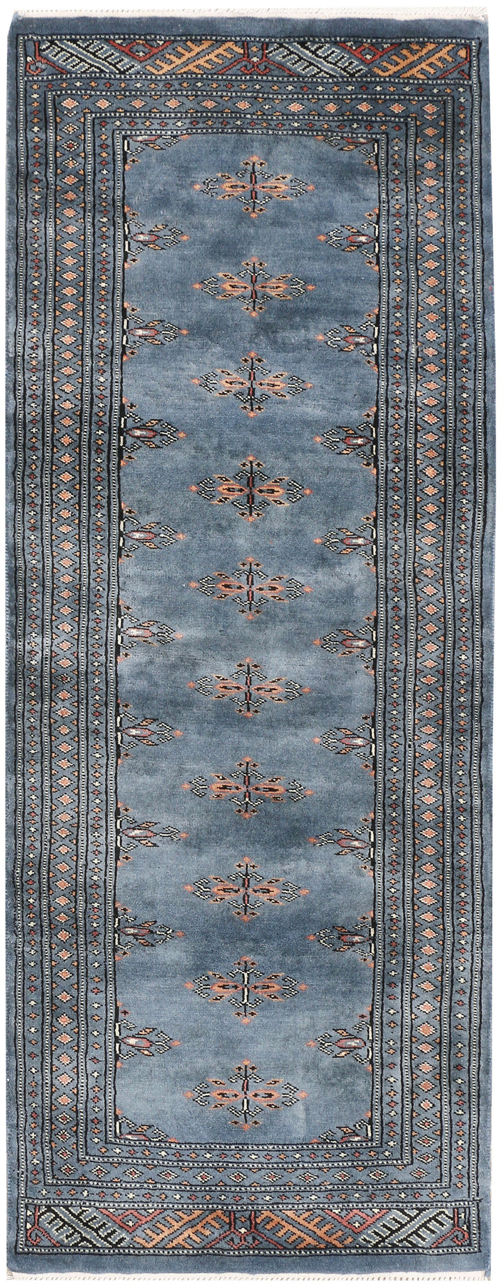 Light Slate Grey Butterfly 2' 1 x 5' 5 - No. 46528 - ALRUG Rug Store