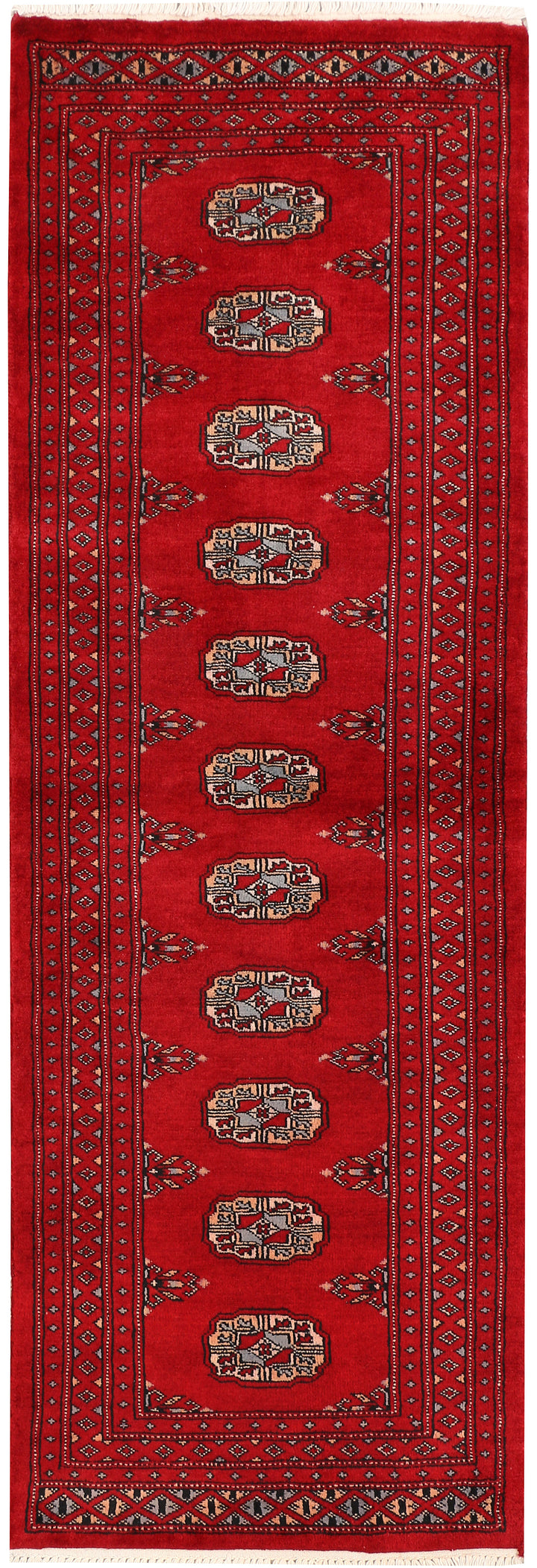 Dark Red Bokhara 2'  x" 6' " - No. QA74477