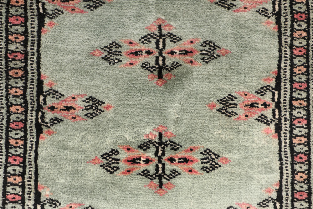 Dark Slate Grey Butterfly 2' 2 x 6' - No. 46534 - ALRUG Rug Store