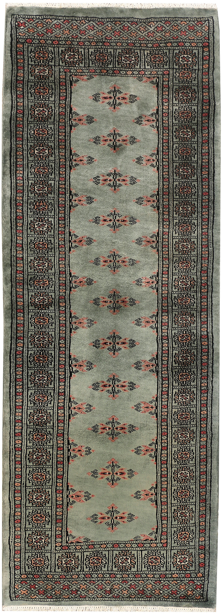 Dark Slate Grey Butterfly 2' 2 x 6' - No. 46534 - ALRUG Rug Store