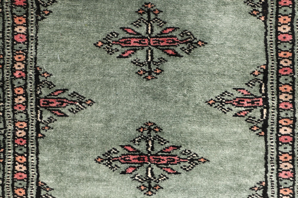 Dark Slate Grey Butterfly 2' 2 x 6' - No. 46536 - ALRUG Rug Store