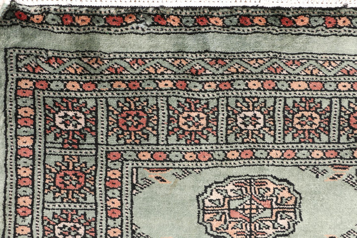 Dark Slate Grey Bokhara 2' 2 x 5' 10 - No. 46538 - ALRUG Rug Store