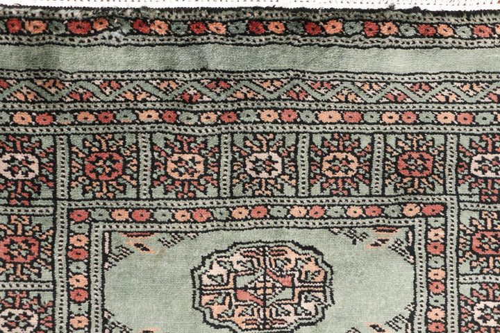 Dark Slate Grey Bokhara 2' 2 x 5' 10 - No. 46538 - ALRUG Rug Store