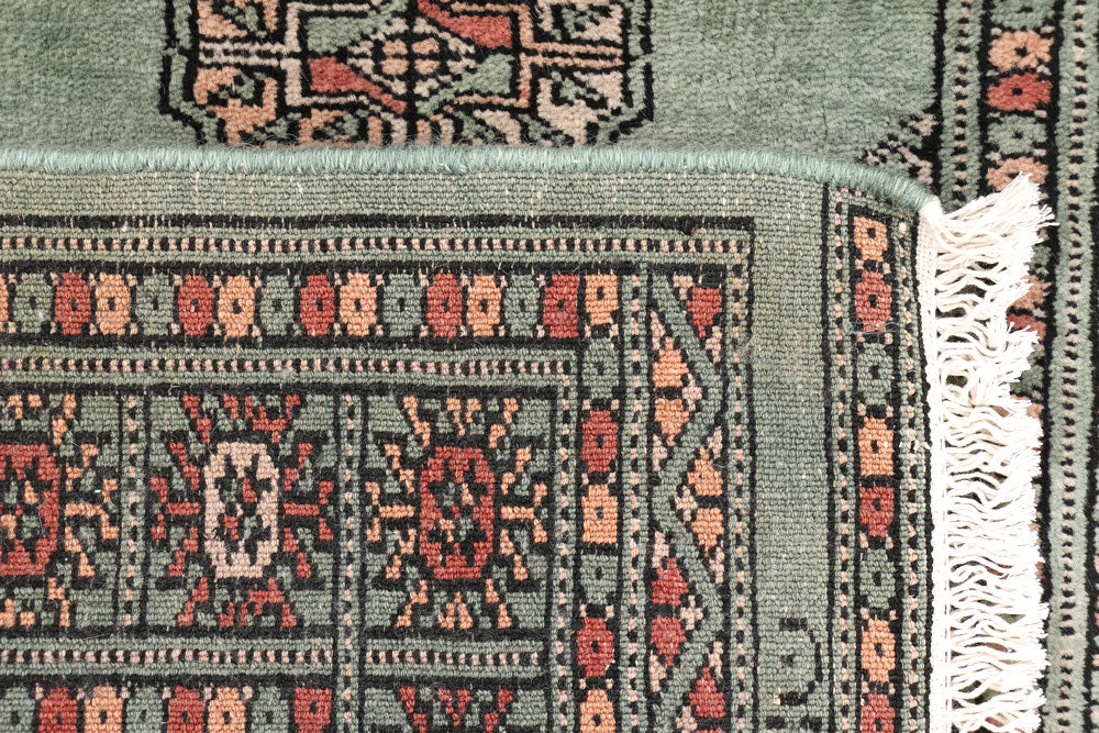 Dark Slate Grey Bokhara 2' 2 x 5' 10 - No. 46538 - ALRUG Rug Store