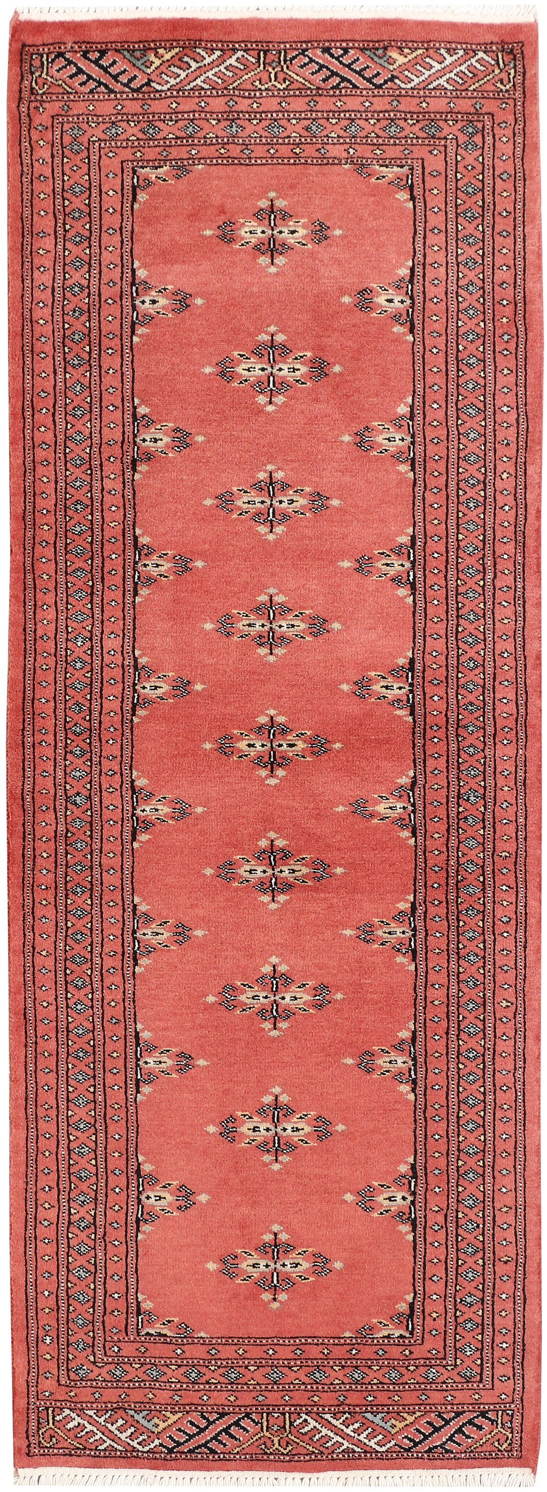 Indian Red Butterfly 2' 2 x 6' 3 - No. 46539 - ALRUG Rug Store