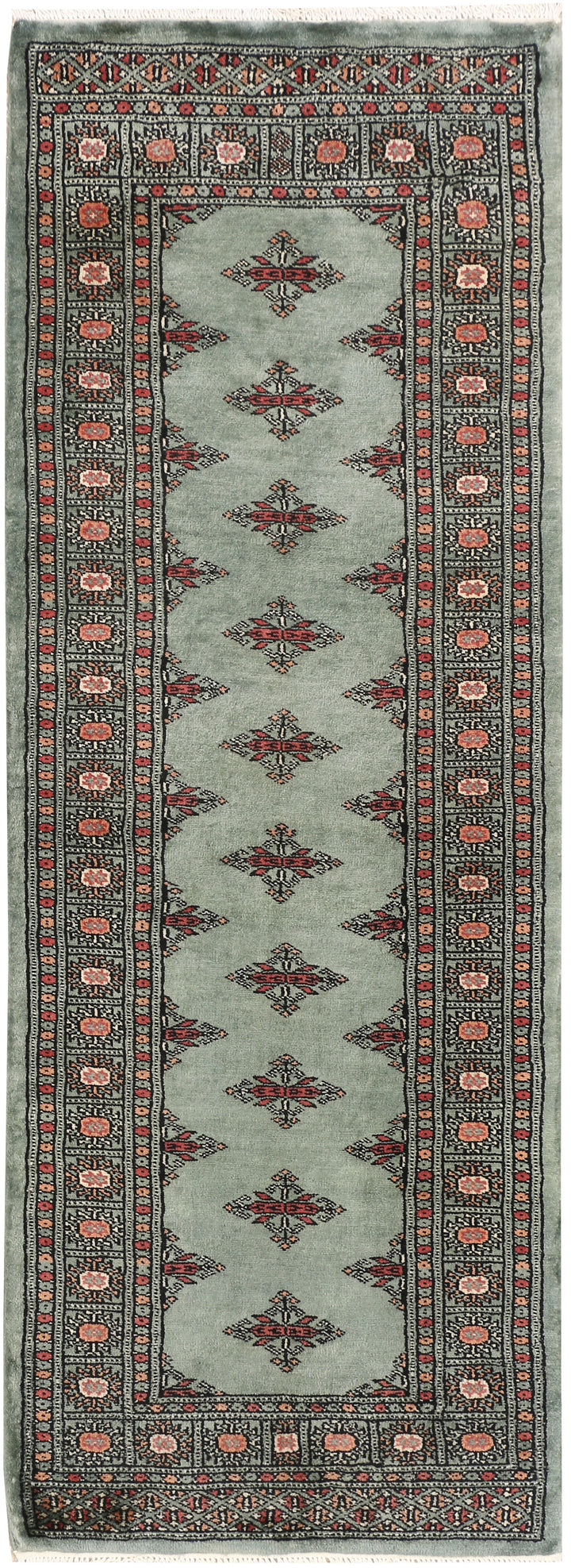 Dark Slate Grey Butterfly 2' 2 x 6' - No. 46540 - ALRUG Rug Store
