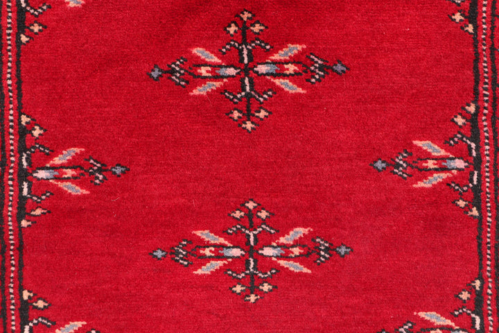 Dark Red Butterfly 2' 1 x 6' 4 - No. 46542 - ALRUG Rug Store