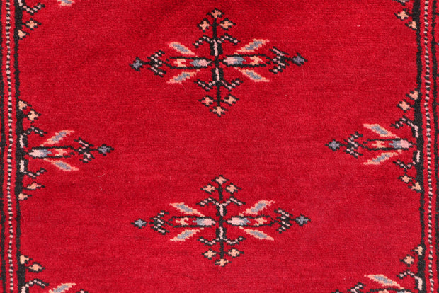Dark Red Butterfly 2' 1 x 6' 4 - No. 46542 - ALRUG Rug Store