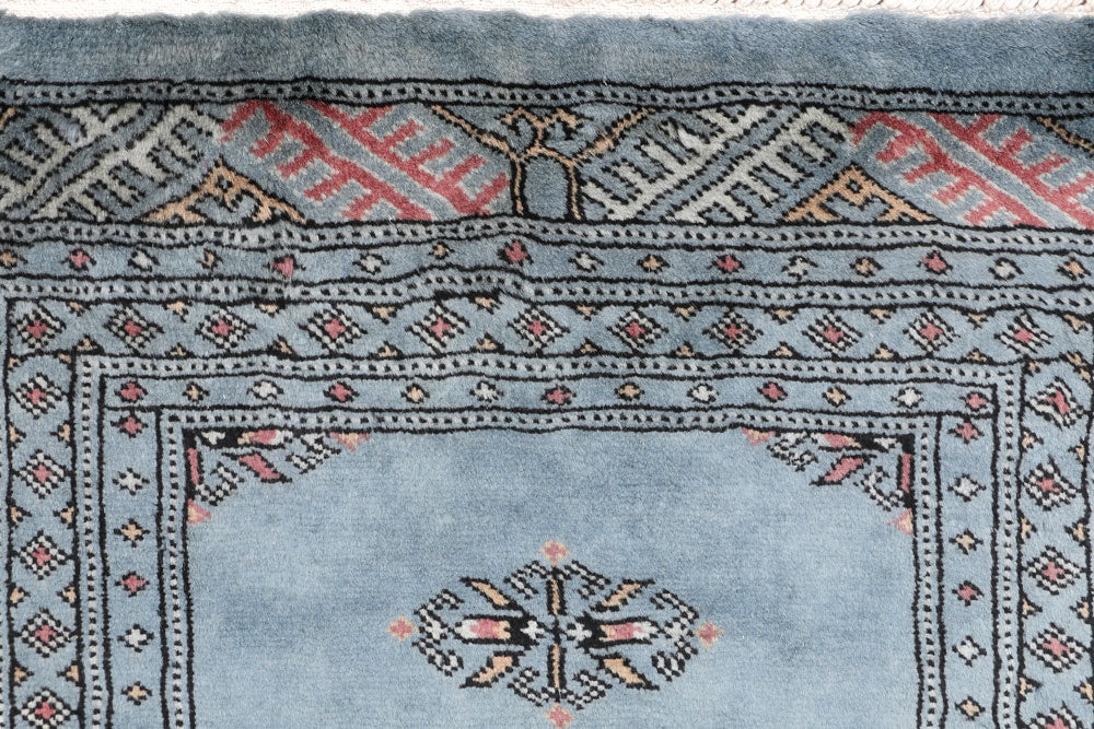 Light Slate Grey Butterfly 2' x 6' 5 - No. 46543 - ALRUG Rug Store