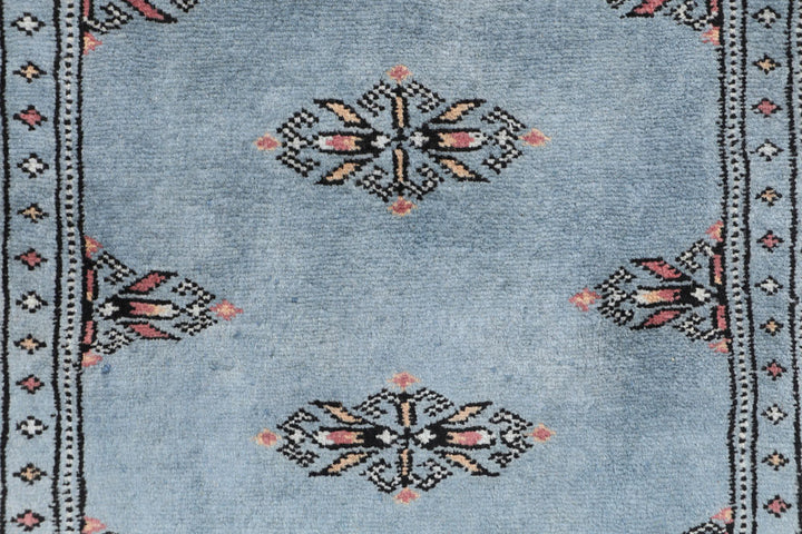 Light Slate Grey Butterfly 2' x 6' 5 - No. 46543 - ALRUG Rug Store