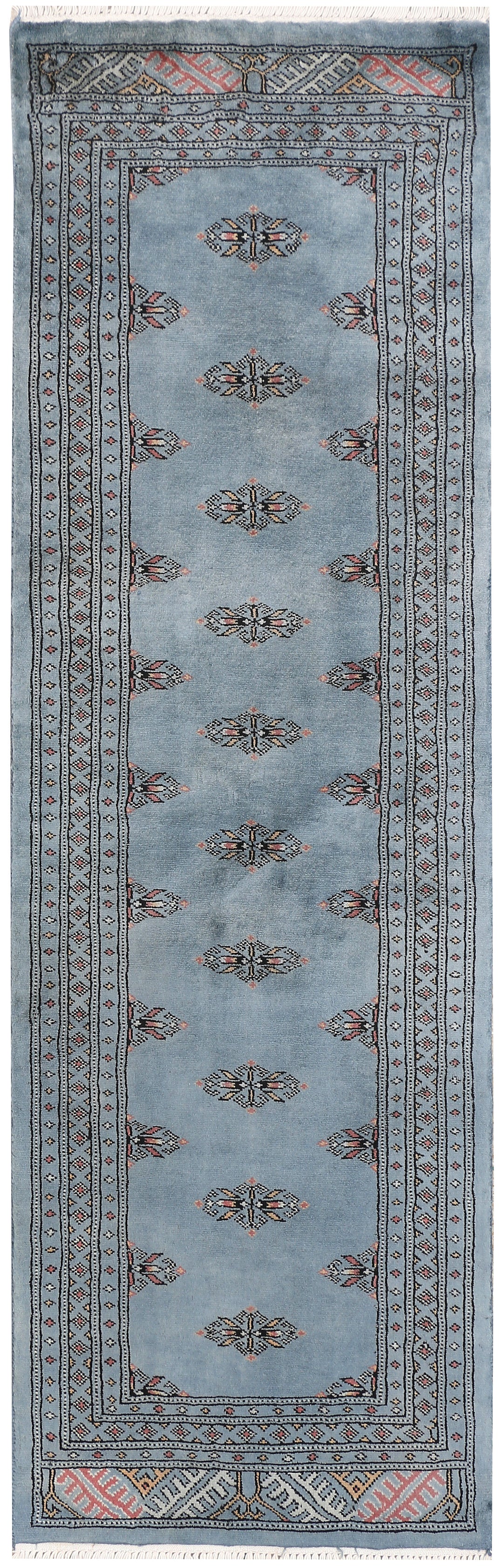 Light Slate Grey Butterfly 2' x 6' 5 - No. 46543 - ALRUG Rug Store