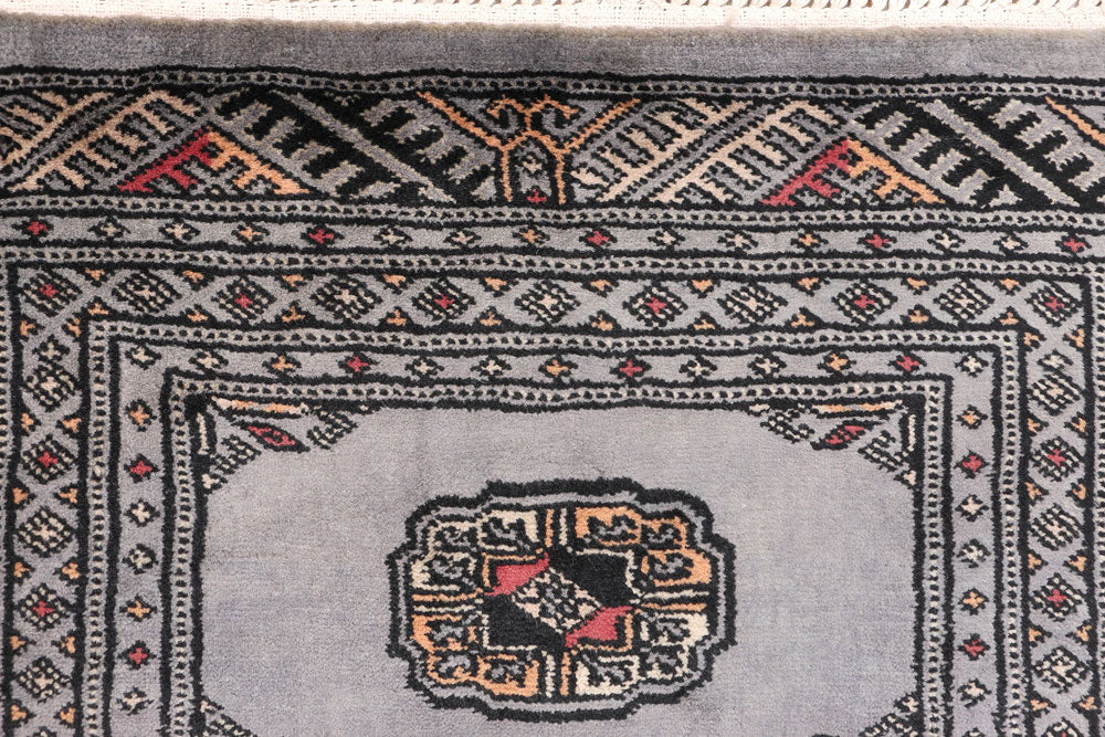 Grey Bokhara 2' 1 x 6' 3 - No. 46546 - ALRUG Rug Store