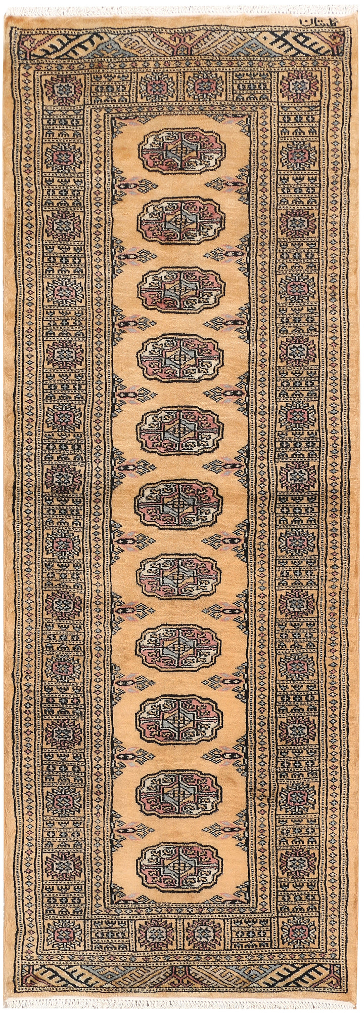 Moccasin Bokhara 2'  2" x 5'  10" - No. QA38800