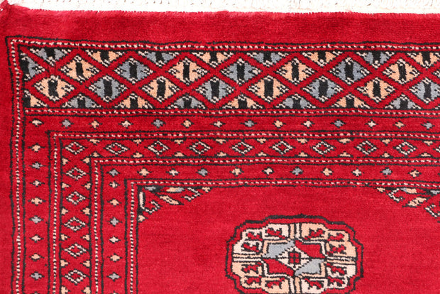 Dark Red Bokhara 2' x 5' 10 - No. 46549 - ALRUG Rug Store