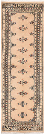 Tan Butterfly 2' 1 x 6' 3 - No. 46550 - ALRUG Rug Store