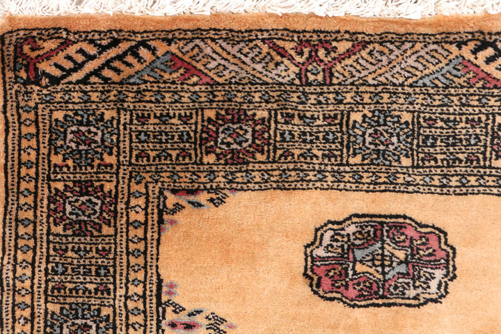 Moccasin Bokhara 2' 8 x 5' 6 - No. 46558 - ALRUG Rug Store