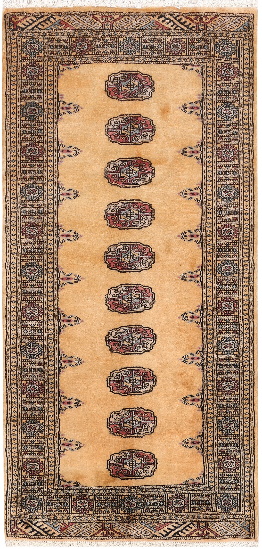 Moccasin Bokhara 2' 8 x 5' 6 - No. 46558 - ALRUG Rug Store