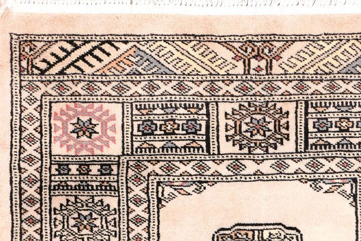 Tan Bokhara 2' 5 x 6' 8 - No. 46592 - ALRUG Rug Store