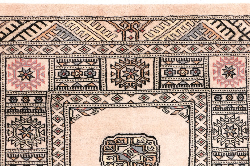 Tan Bokhara 2' 5 x 6' 8 - No. 46592 - ALRUG Rug Store