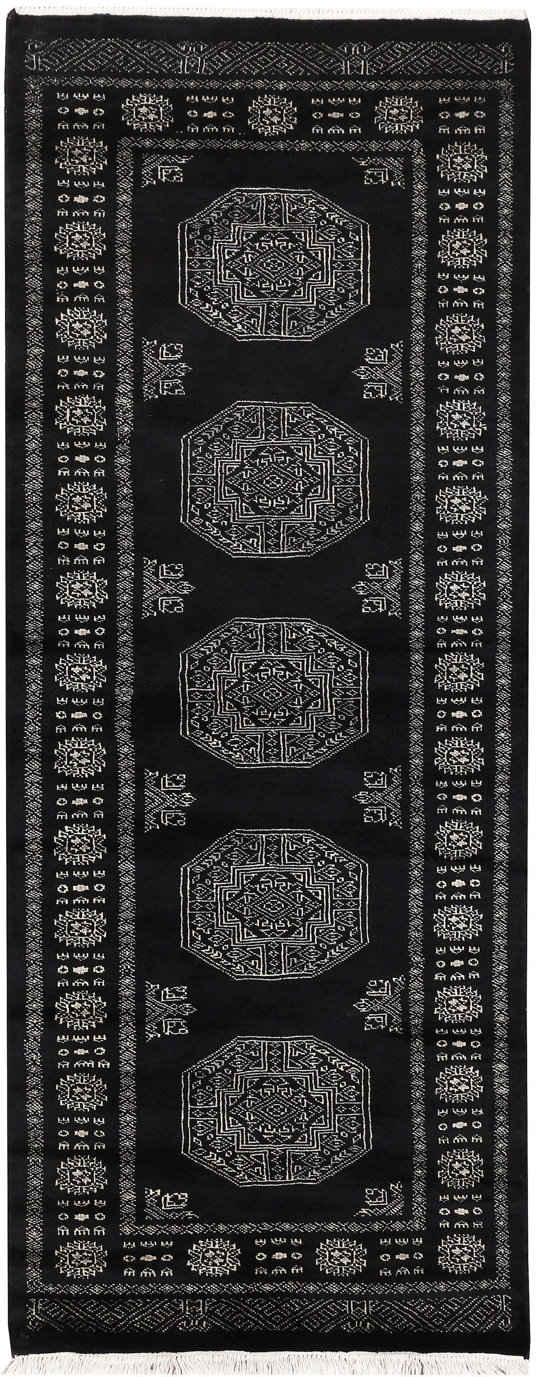 Black Fil Pa 2' 7 x 6' 6 - No. 46594 - ALRUG Rug Store