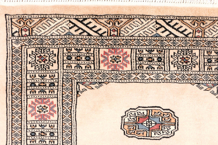 Bisque Bokhara 2' 8 x 6' 10 - No. 46628 - ALRUG Rug Store
