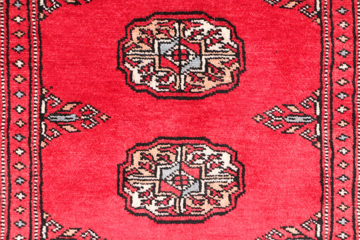 Red Bokhara 2' 8 x 6' 8 - No. 46645 - ALRUG Rug Store