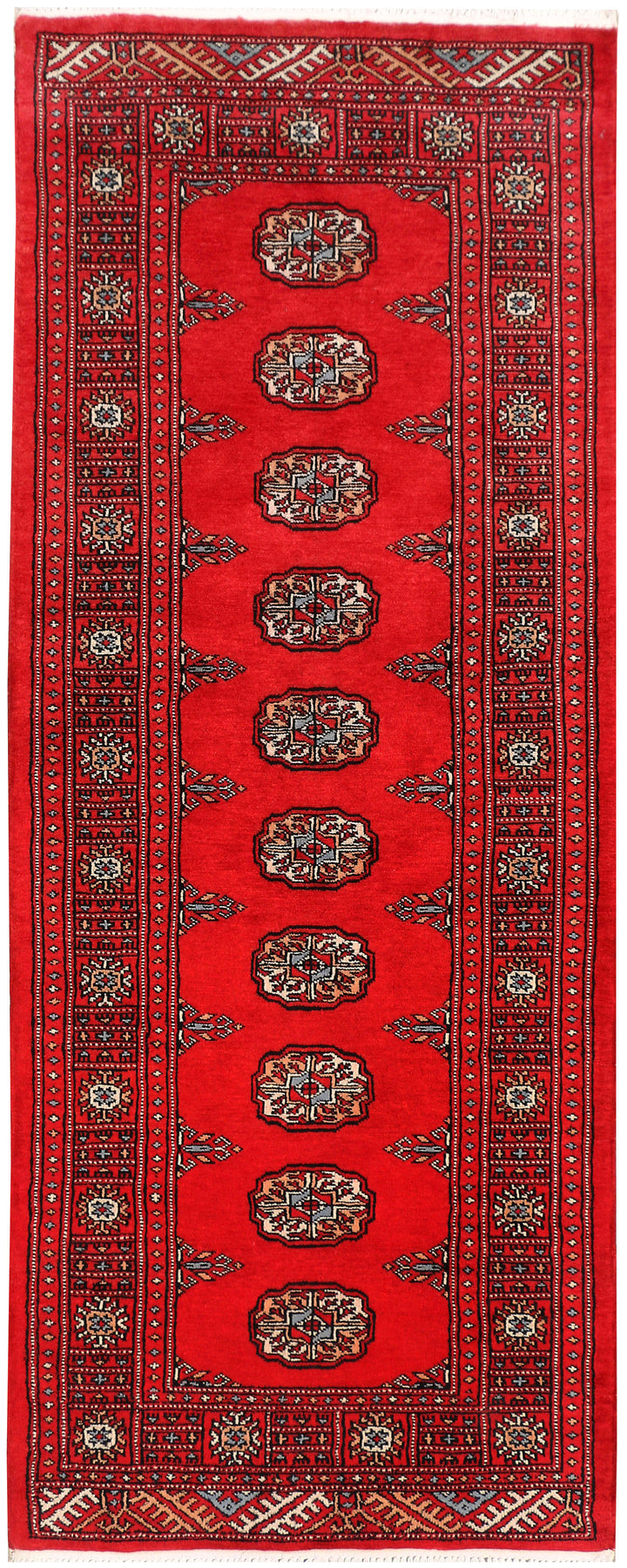 Red Bokhara 2' 8 x 6' 8 - No. 46645 - ALRUG Rug Store