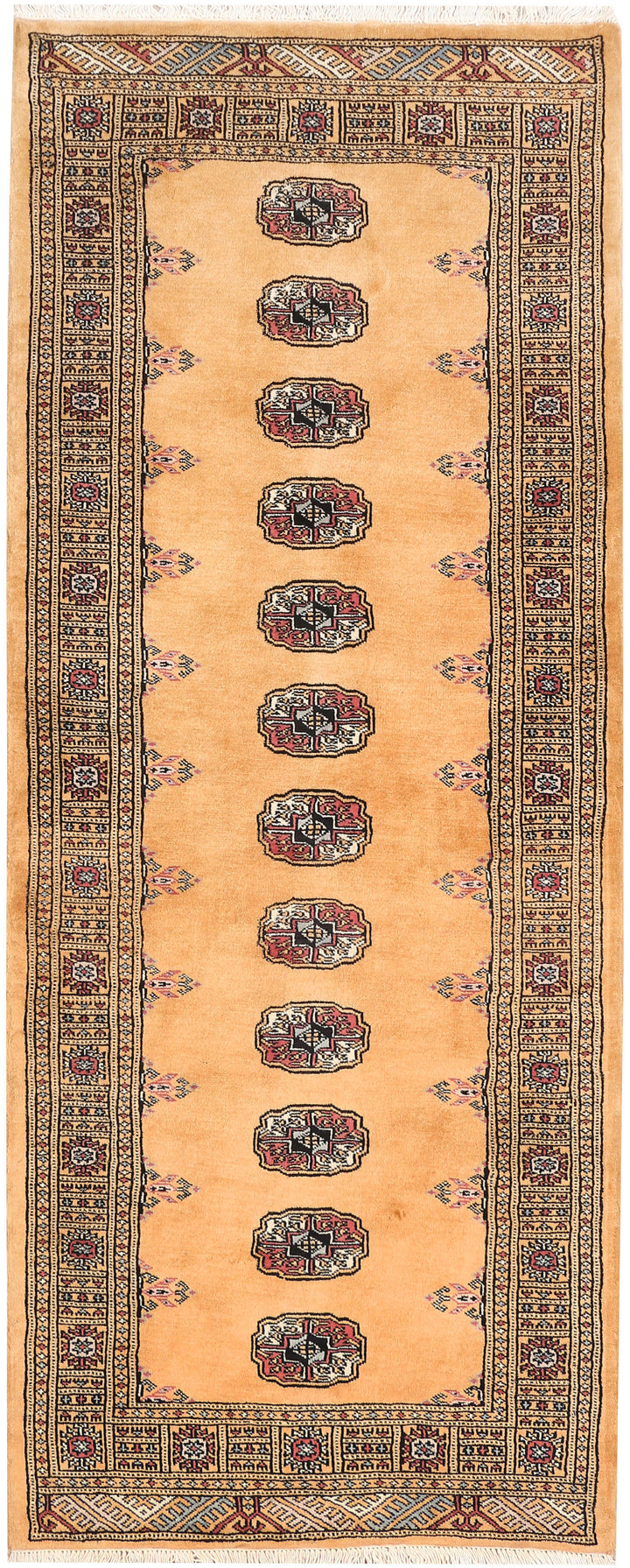 Moccasin Bokhara 2' 7 x 6' 7 - No. 46649 - ALRUG Rug Store